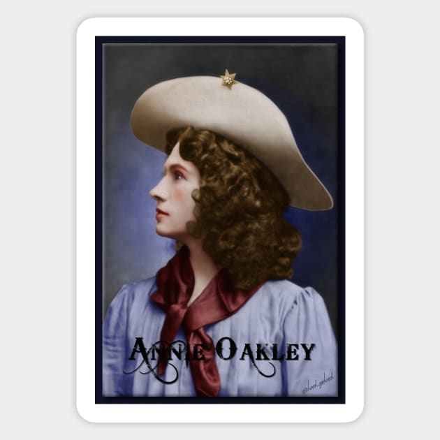 Annie Oakley Sticker by rgerhard